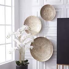Round Rustic Metal Wall Decor