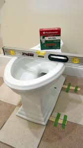 how to install a toilet the