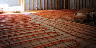 repair a radiant floor heat mat system
