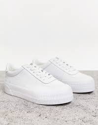 Try… these asos shoes ? Asos Design Depart Leather Chunky Sneakers In White Asos