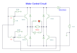 how to build dc motor control circuit