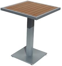square outdoor teak resin patio table