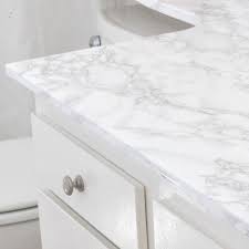 Follow these steps for painting countertops to look like marble: How To Update A Countertop With Contact Paper Anika S Diy Life