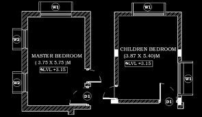 Children Bedroom Floor Plan