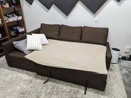 ikea pull out couch with chaise