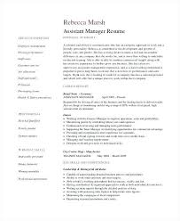 Assistant Store Manager Resume Sample Retail Example Grocery
