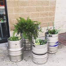 We Re Purposed Beer Kegs Into Planters