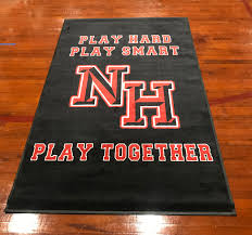 custom logo mats custom athletic rugs