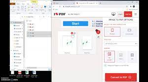 how to merge and covert files to pdf using ilovepdf.com - YouTube