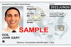 new id cards being issued for military
