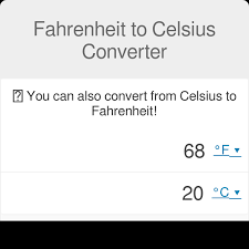 Fahrenheit To Celsius Converter