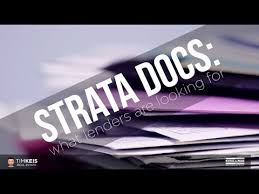 Strata Documents: What Lenders are Looking For - YouTube