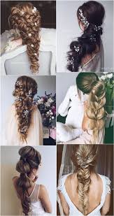 Long hair gives lots of styling options, especially for those brides who want to look romantic on their wedding day. Wedding Hairstyles Ulyana Aster Long Braided Wedding Hairstyles See More Www Deerpearlflow Listfender Leading Inspiration Magazine Shopping Trends Lifestyle More