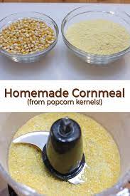 homemade cornmeal recipe in the