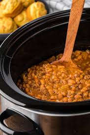 slow cooker cowboy beans the magical