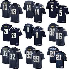 Chargers New Wholesales Mitchell Ness Navy Authentic Throwback Football Jerseys