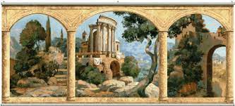 Stone Arches Tuscany Wall Mural Minute