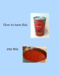 Learn to make fresh tomato sauce without a recipe with this guide from food.com. How To Turn Tomato Paste Into Tomato Sauce Adventures In Mindful Living