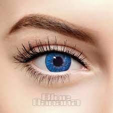 dark blue coloured contacts daily 10