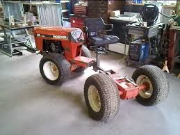 birth of a 4wd articulated garden tractor
