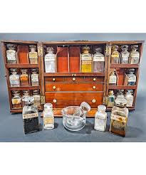 apothecary cabinet hunt vine