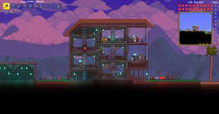How to build an epic castle even before hardmode. Cool House Design Terraria Burnsocial