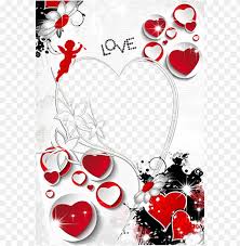 love photo frames free png