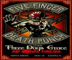 Five Finger Death Punch Hertz Arena