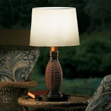 outdoor table lamps battery operated