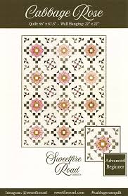 Cabbage Rose Quilt Pattern Sweetfire