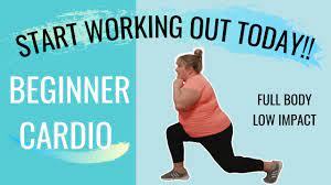 obese beginner full body cardio workout