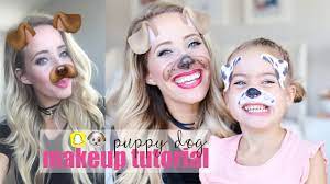 puppy dog makeup tutorial snapchat