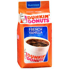 dunkin donuts french vanilla flavored
