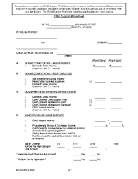 Get And Sign Ks Child Support Worksheet Form Fill Out And