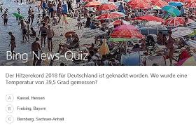 As enjoyable as the regular news quiz is, in addition, it can bring you freebies. Bing Deutschland Bingdeutschland Twitter