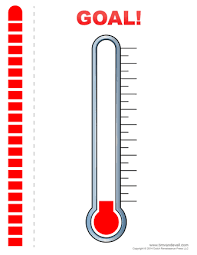 Fundraising Thermometer Templates For Fundraising Events