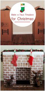 Magical Faux Fireplace For