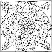 Résultat de recherche d'images pour "coloriage à imprimer mandala difficile"