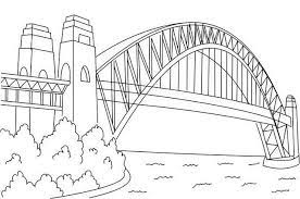 Print now > color online > stats on this coloring page printed 10,427. Sydney Harbour Bridge Coloring Page Bridge Drawing Coloring Pages Coloring Pages For Kids