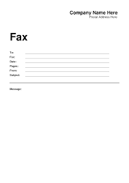 Best Photos Of Fax Cover Sheet Template Free Fax Cover