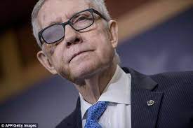 Harry Reid Dons Frosted Lenses As Nancy