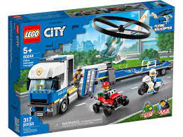 Nơi bán Mô hình đồ chơi lắp ráp Lego City - Trực thăng vận tải cảnh sát  60244 ( 317 chi tiết ) giá rẻ nhất tháng 02/2022