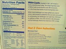 How Many Calories In A White Castle Cheese Burger Avalonit Net