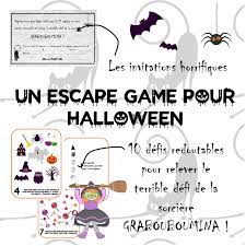 Un Escape Game Spécial Halloween à télécharger en PDF -