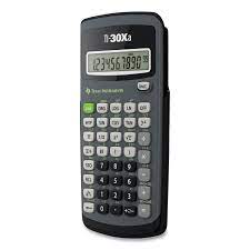 ti 30xa scientific calculator 10 digit