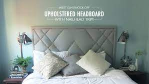 upholstered headboard