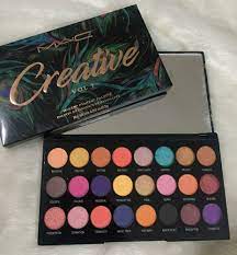 mac creative eyeshadow palette box