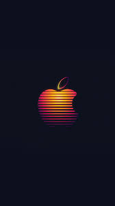 apple macos black background 4k