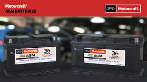 motorcraft agm batteries you