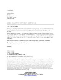 Collection Letter Final Template Word Pdf By Business In A Box